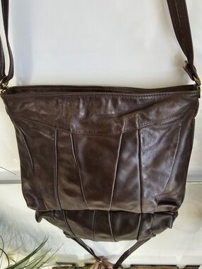 Collacutt LimitedWomen's Dark Brown Leather Crossbody Bag -Vintage